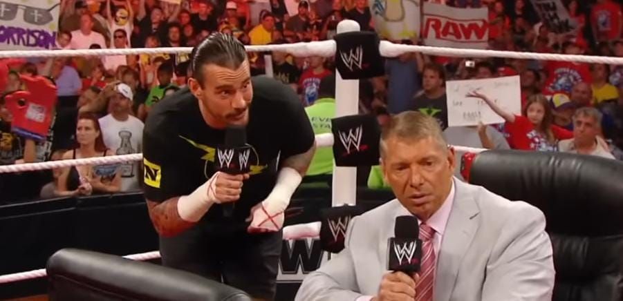 CM Punk and Vince McMahon. [Image credits: wwe.com]