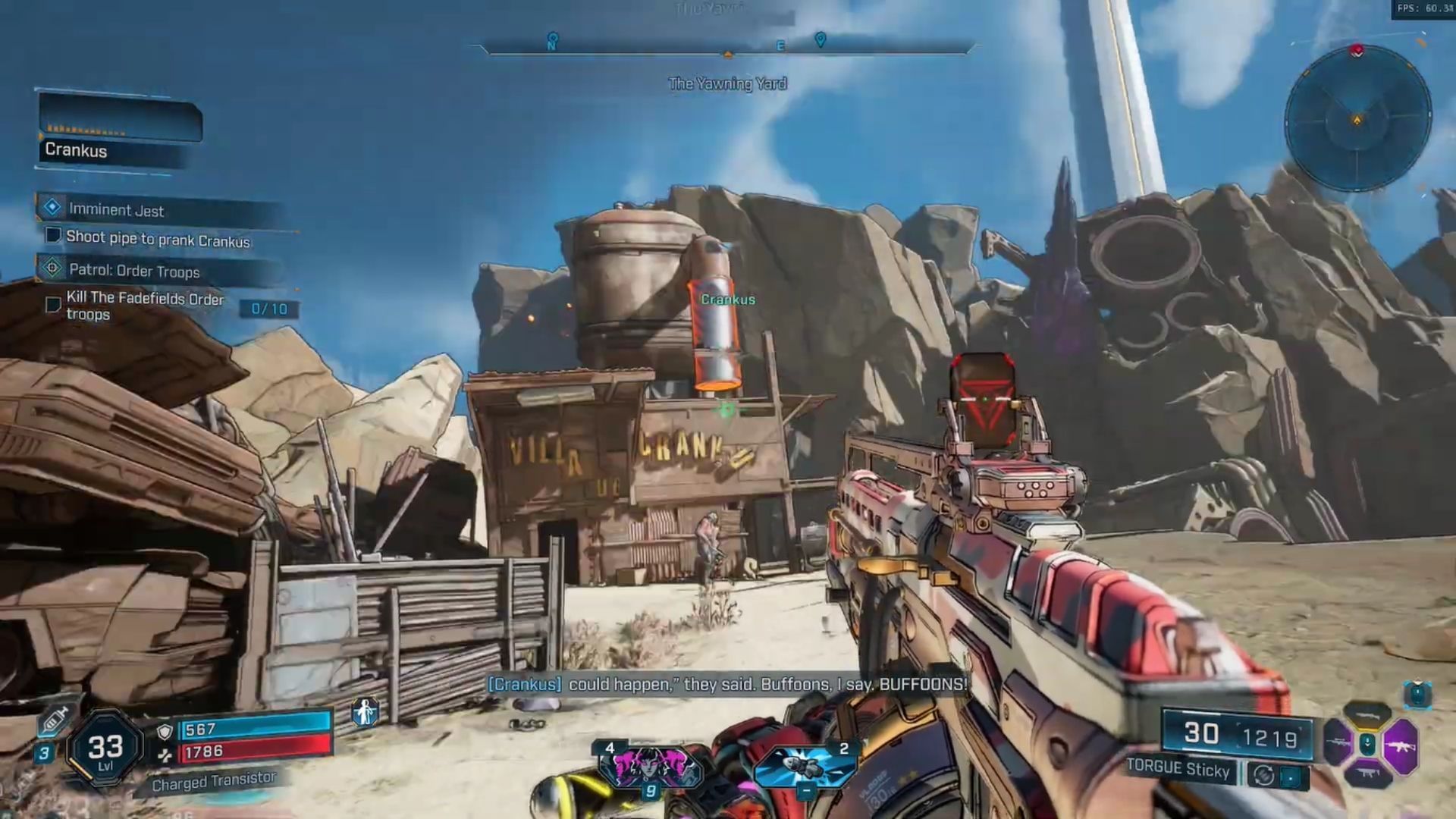 Shooting the sludge pipe (Image via 2K Games | YouTube/@WoWQuest)
