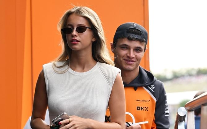 Photos: Lando Norris' girlfriend Margarida Corceiro shares pictures in a white bikini in her Bali photo dump