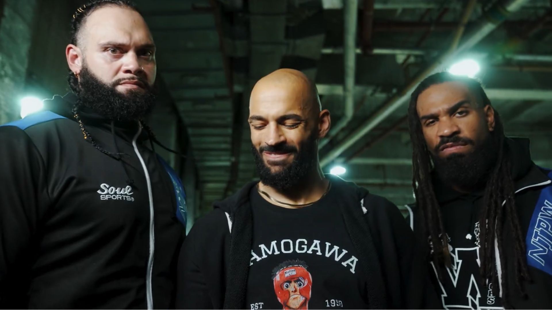 Ricochet and GOA [Image Credits: AEW