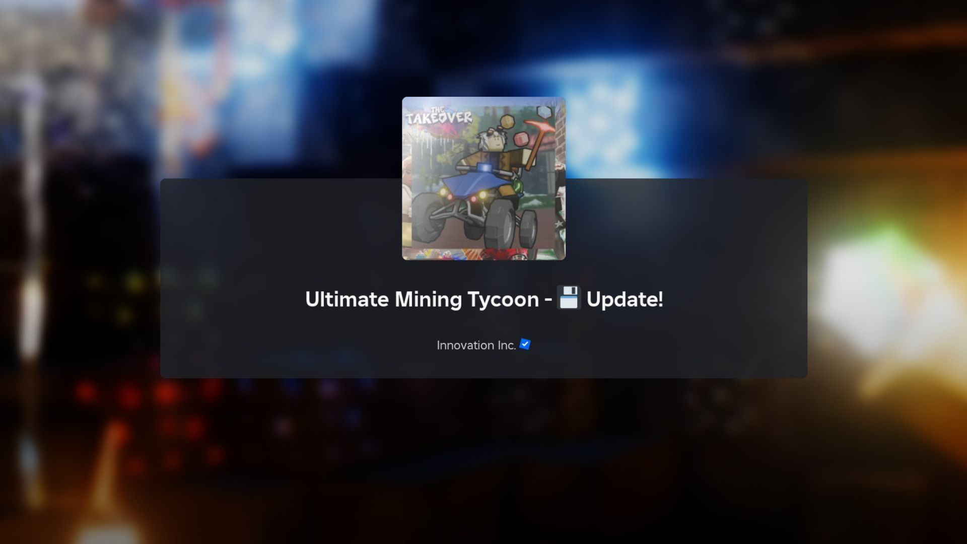 Upgrade your equipment to mine rare ores (Image via Roblox)