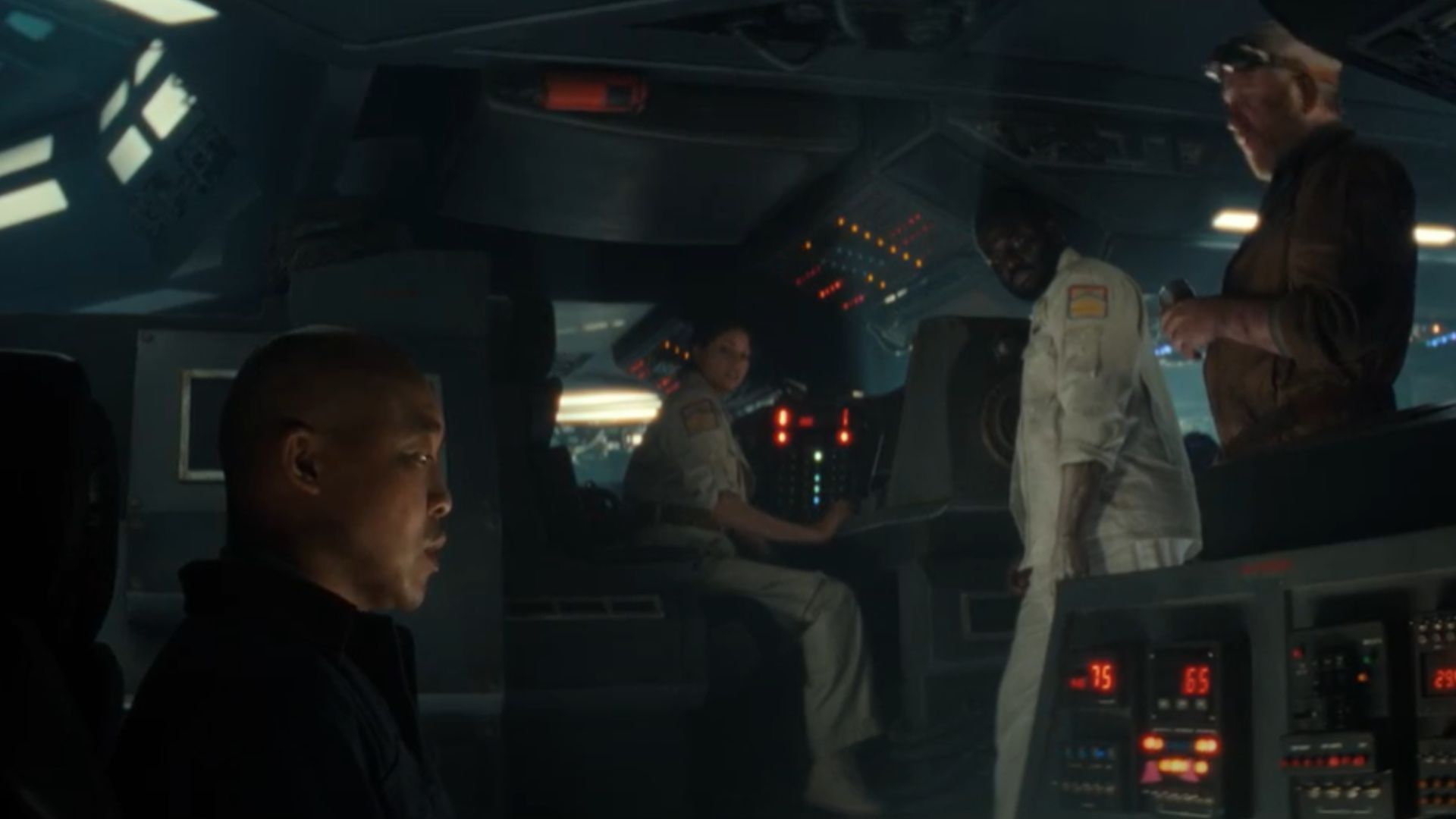 The crew of The Maginot (Image via Hulu)