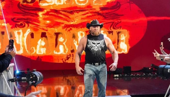Brock Lesnar nearly injures himself ahead of WWE Wrestlepalooza