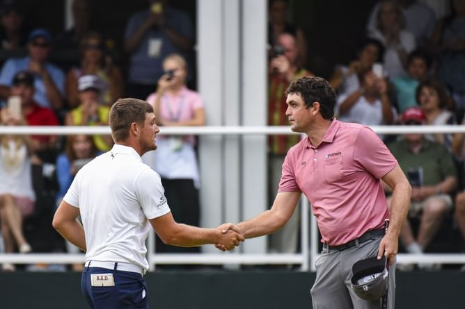 Keegan Bradley hails Bryson DeChambeau as "incredible teammate" after pairing him with Justin Thomas in Ryder Cup opener