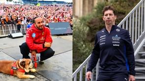 James Vowles sends a message to Lewis Hamilton as the driver's dog Roscoe faces health scare