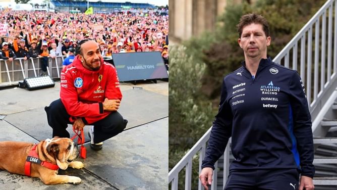 James Vowles sends a message to Lewis Hamilton as the driver's dog Roscoe faces health scare