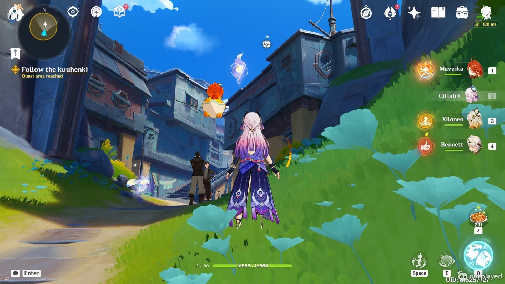 Explore around the settlement of Nasha Town (Image via HoYoverse)