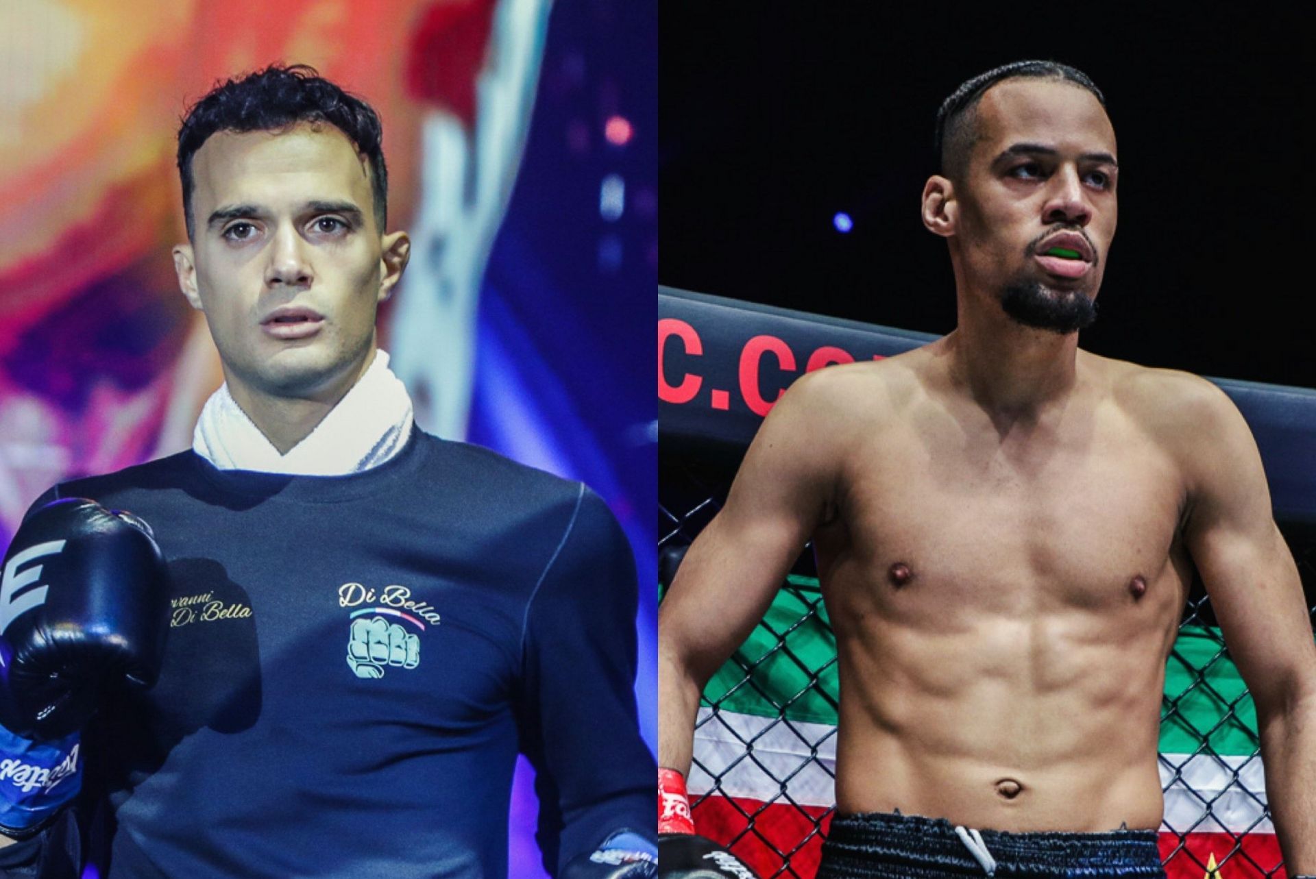 (From left) Jonathan Di Bella and Regian Eersel. [Images: ONE Championship]