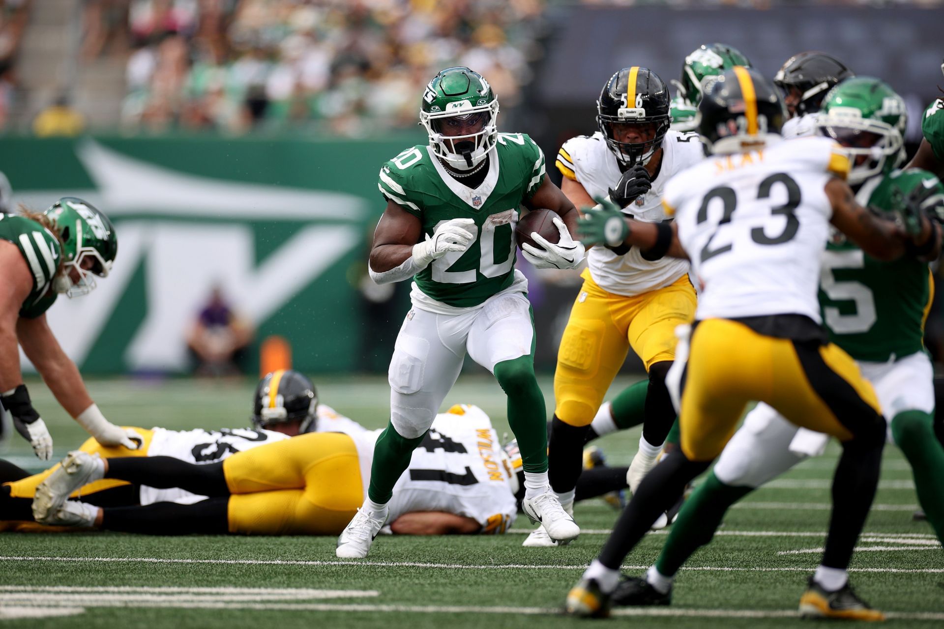 Pittsburgh Steelers v New York Jets - Source: Getty