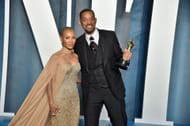 Jada Pinkett Smith and Will Smith at the 2022 Oscars (Image via Getty)
