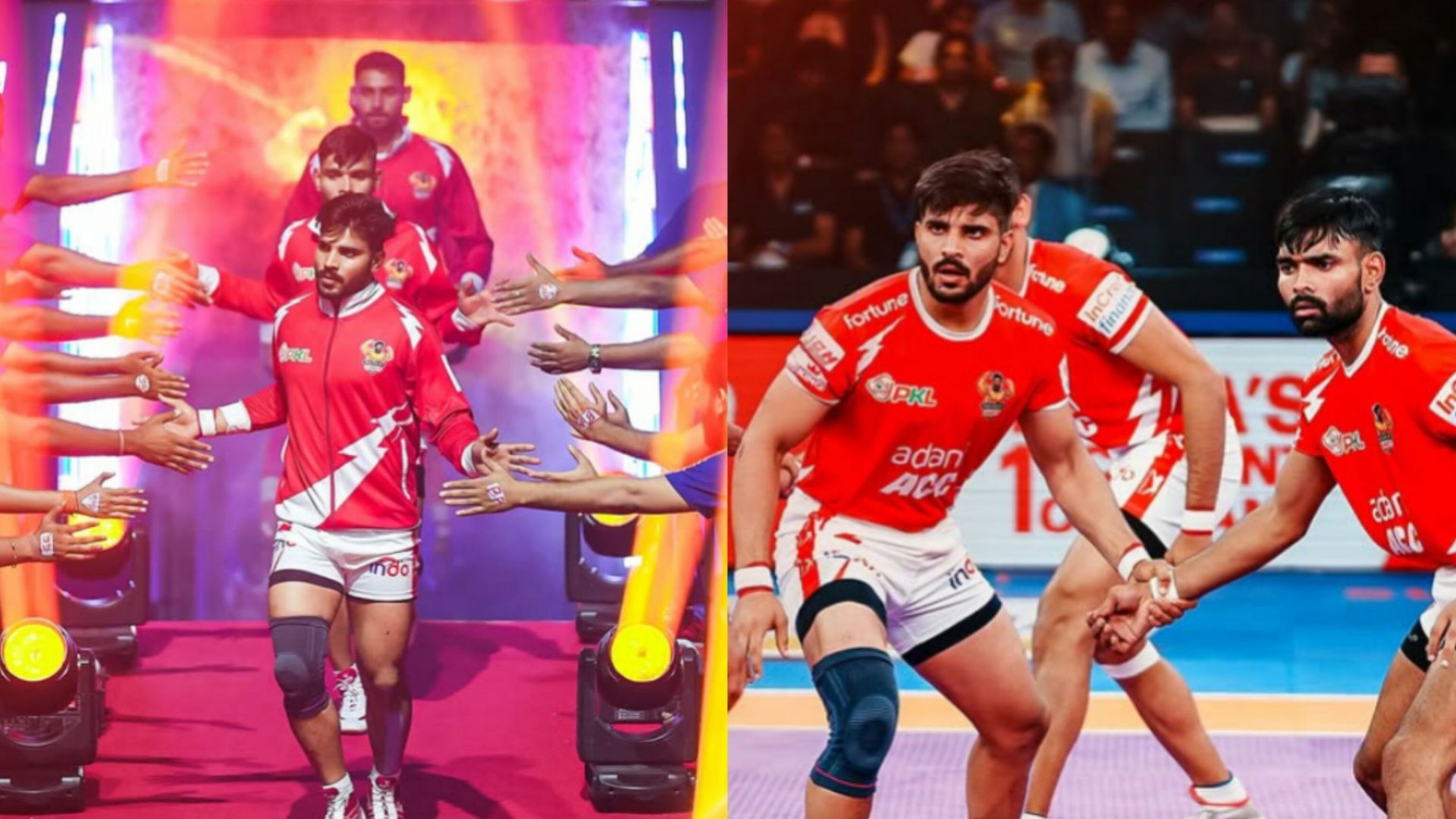 Gujarat Giants lost against the Haryana Steelers (Image: X/GujaratGiants)