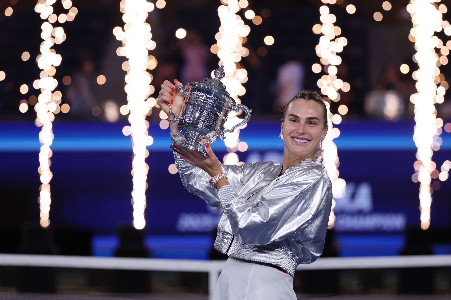 Aryna Sabalenka won her fourth Grand Slam title at the 2025 US Open. (Source: Getty)