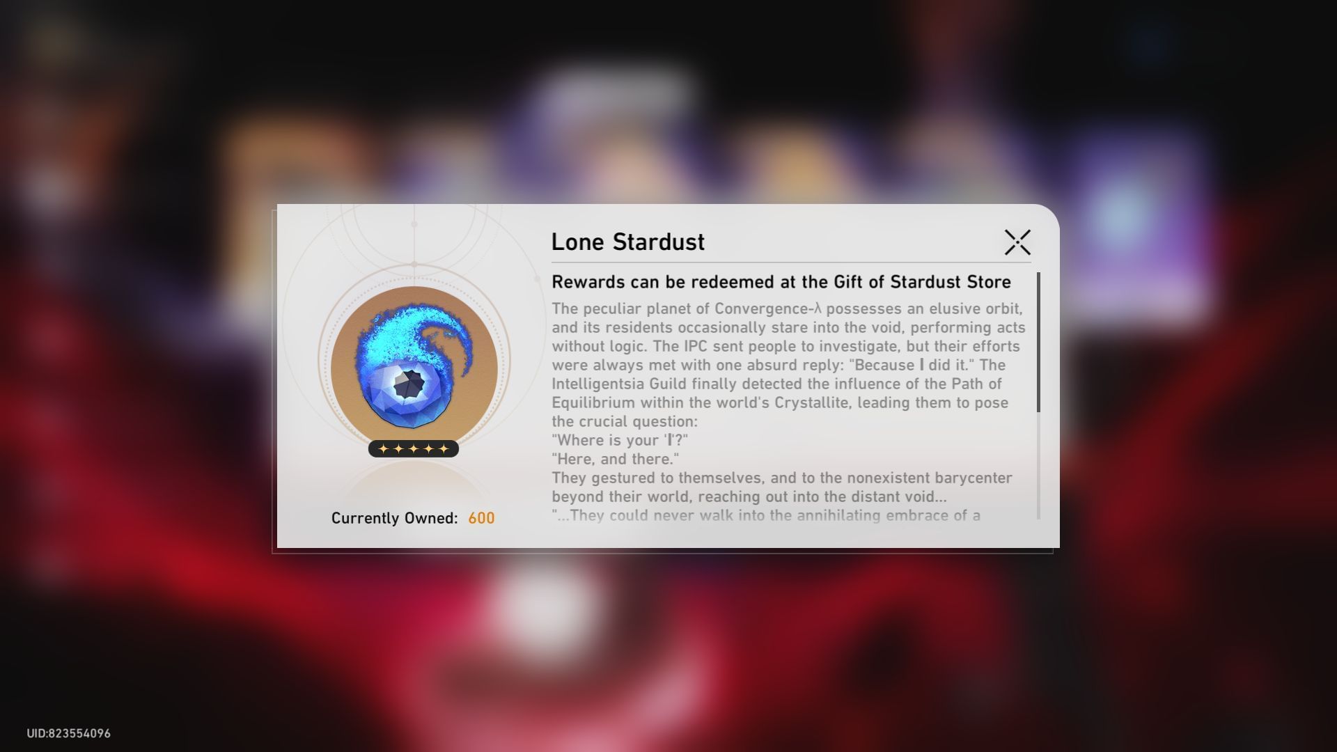 Lone Stardust (Image via Sportskeeda Gaming || HoYoverse)
