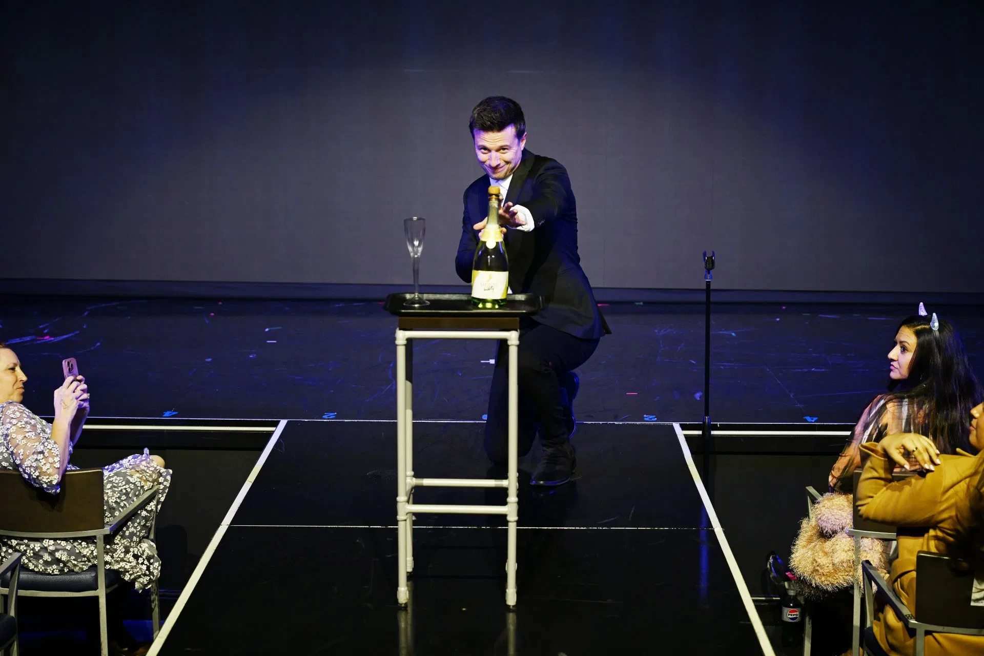 Mat Franco performing at one of his shows (Image via Getty)