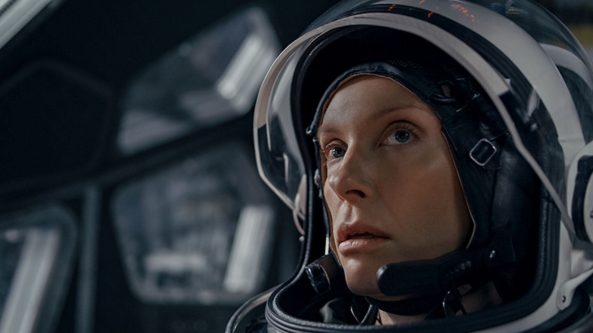 Collette as ship commander Marina Barnett (Image via Netflix)