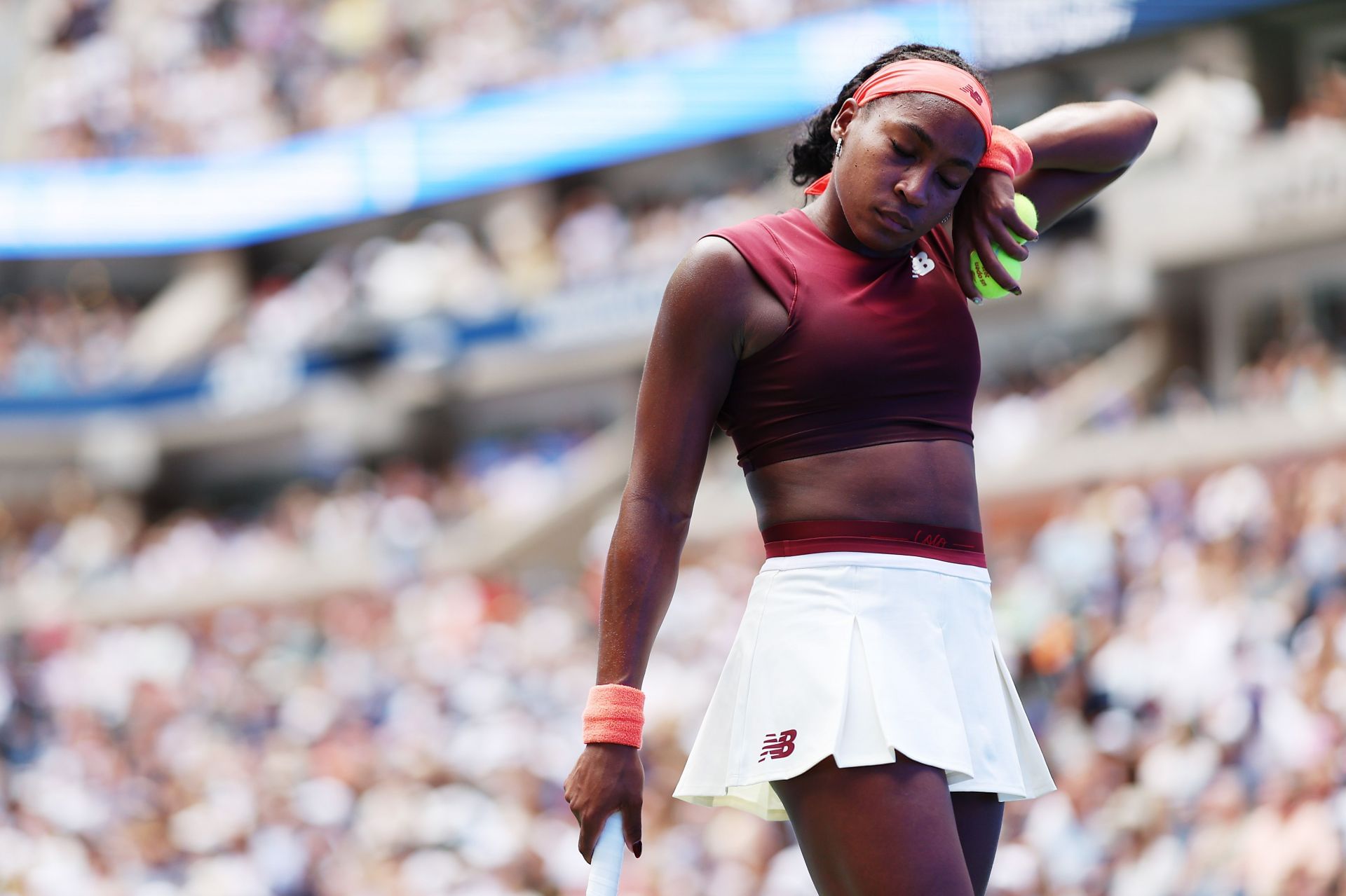 Coco Gauff at the 2025 US Open - Source: Getty