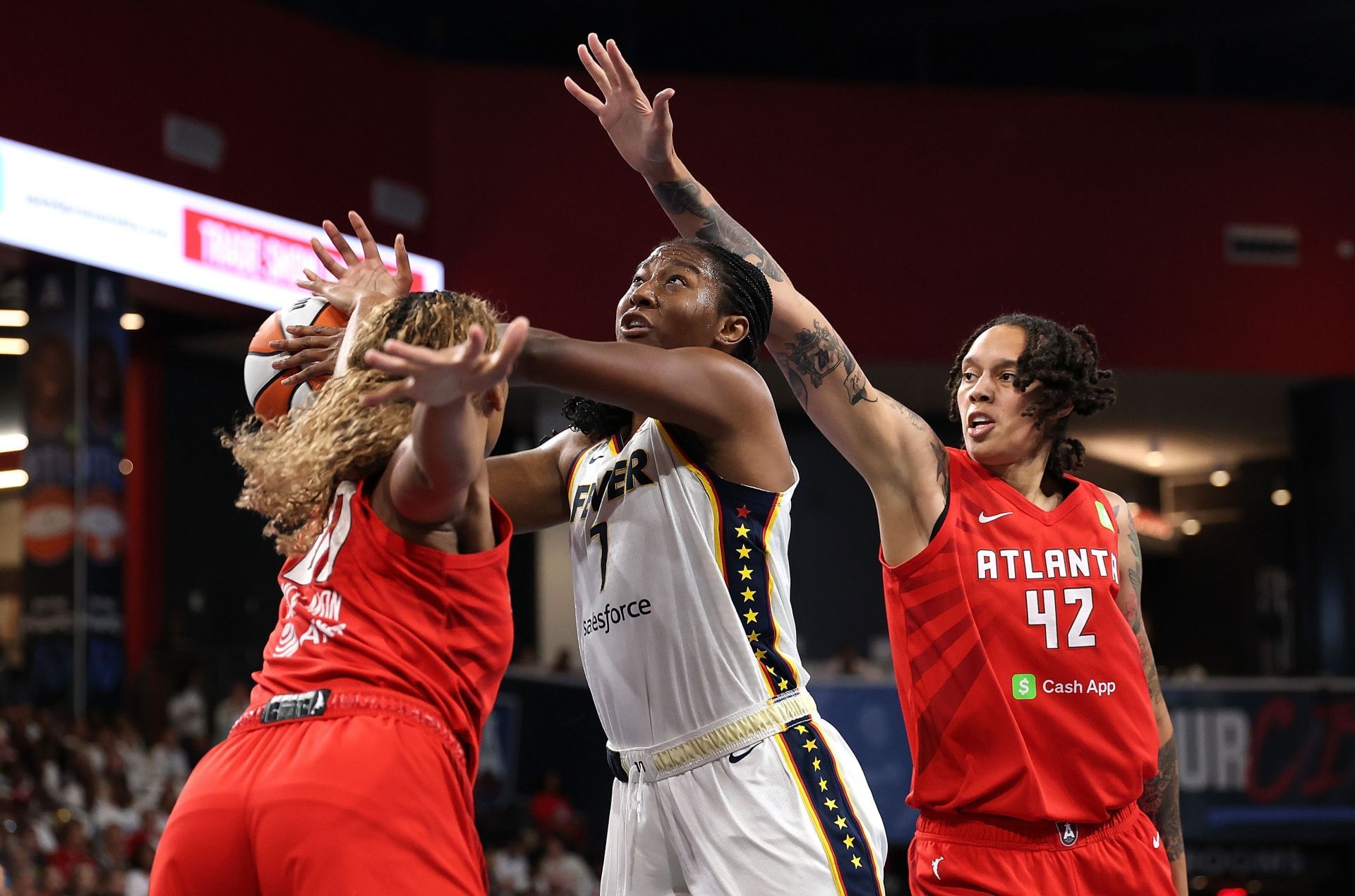 Indiana Fever v Atlanta Dream - Game One - Source: Getty