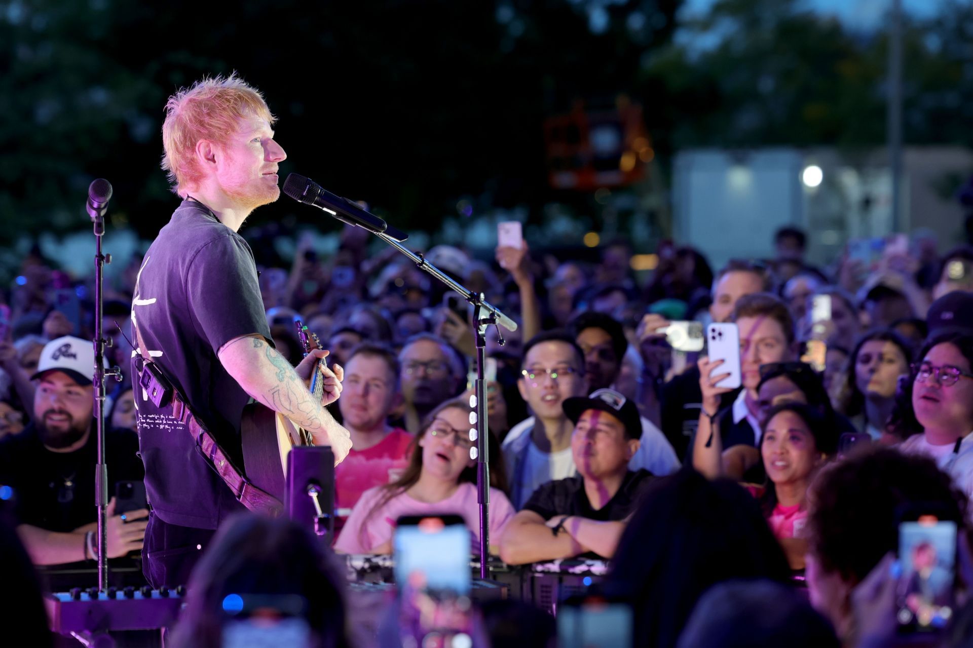 TikTok Presents Ed Sheeran&#039;s Play (Image via Rich Fury/Getty Images)