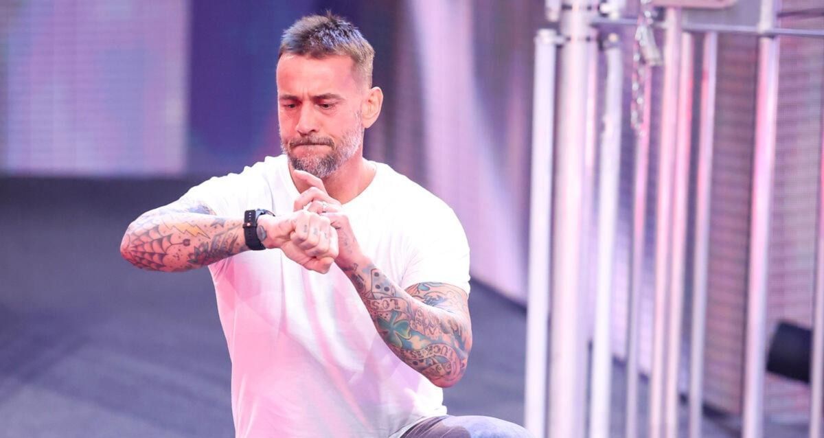 CM Punk. [Image credits: wwe.com]