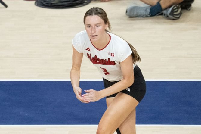 “A new world that I'd never been a part of”- Nebraska Volleyball's Bergen Reilly reflects on her NASCAR experience with Red Bull