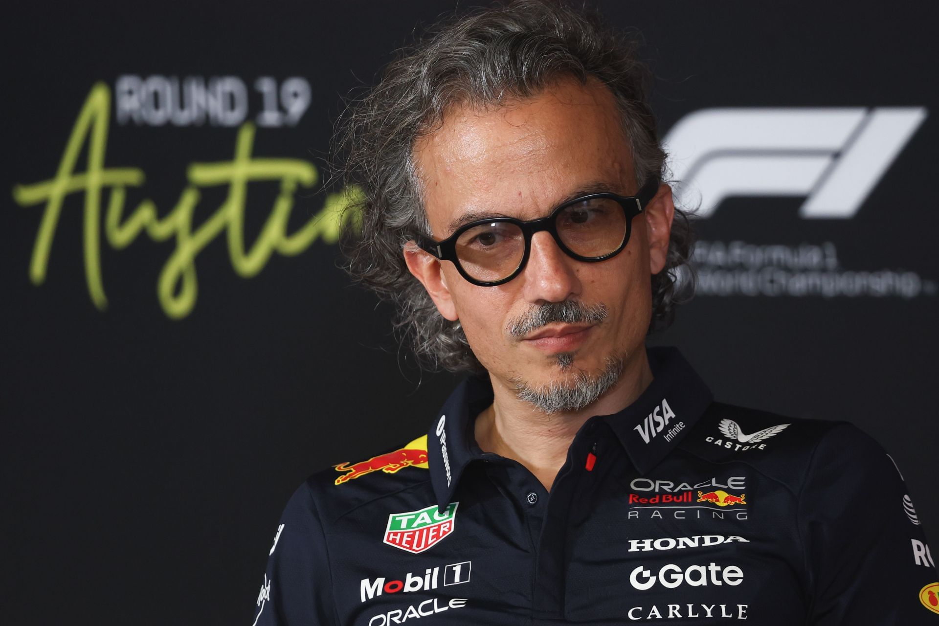 Laurent Mekies at the 2025 F1 Grand Prix of the United States race weekend - Source: Getty