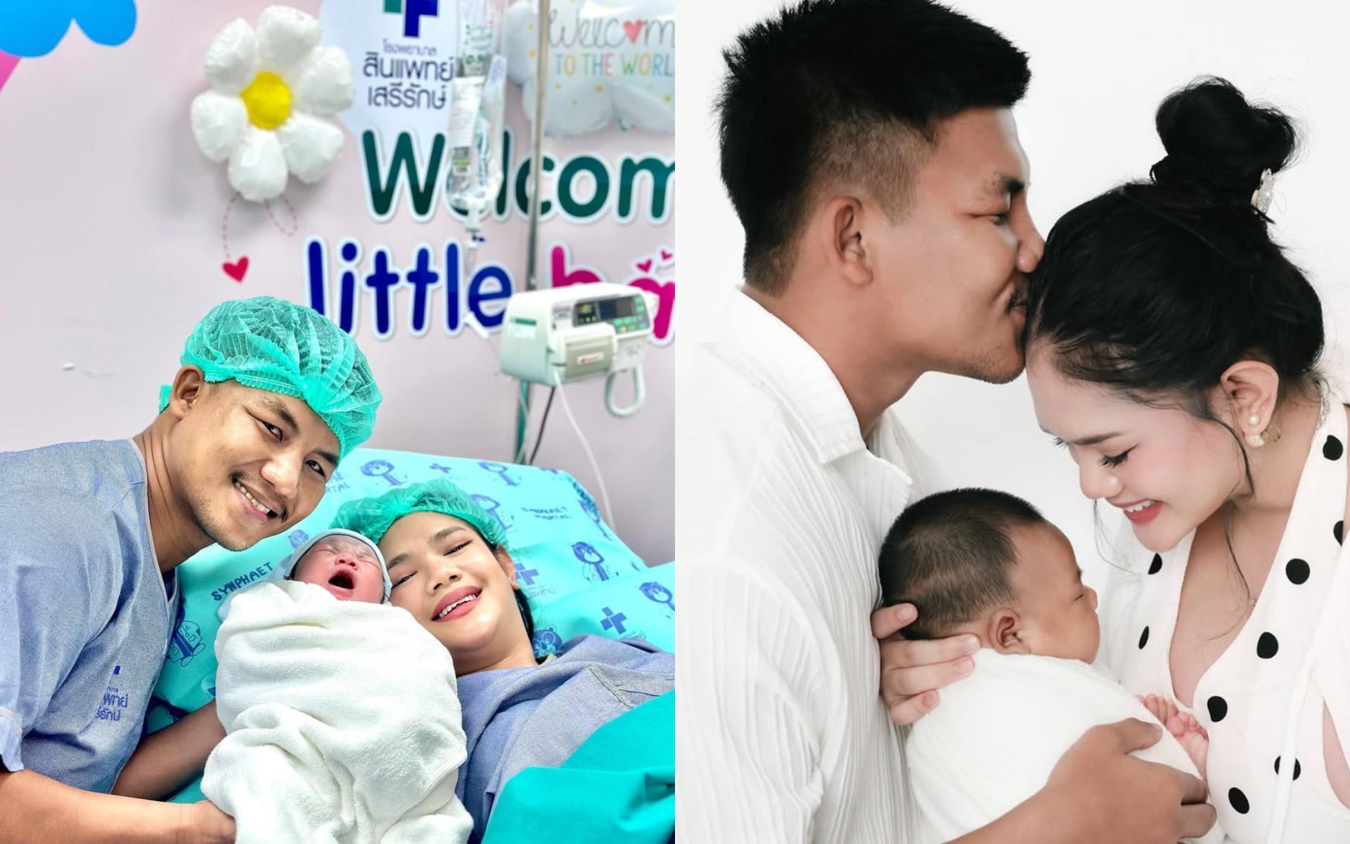 Rodtang with wife Aida and baby Zlatan | Images from Rodtang/Instagram