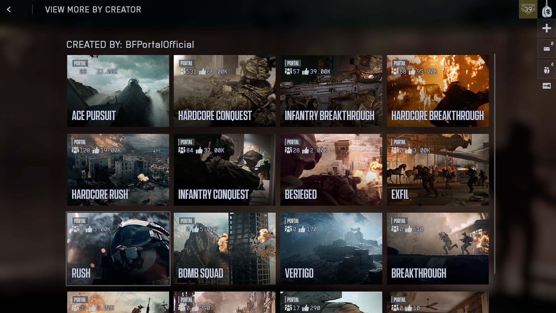 Official game modes from the Battlefield team (Image via SK Gaming || EA)