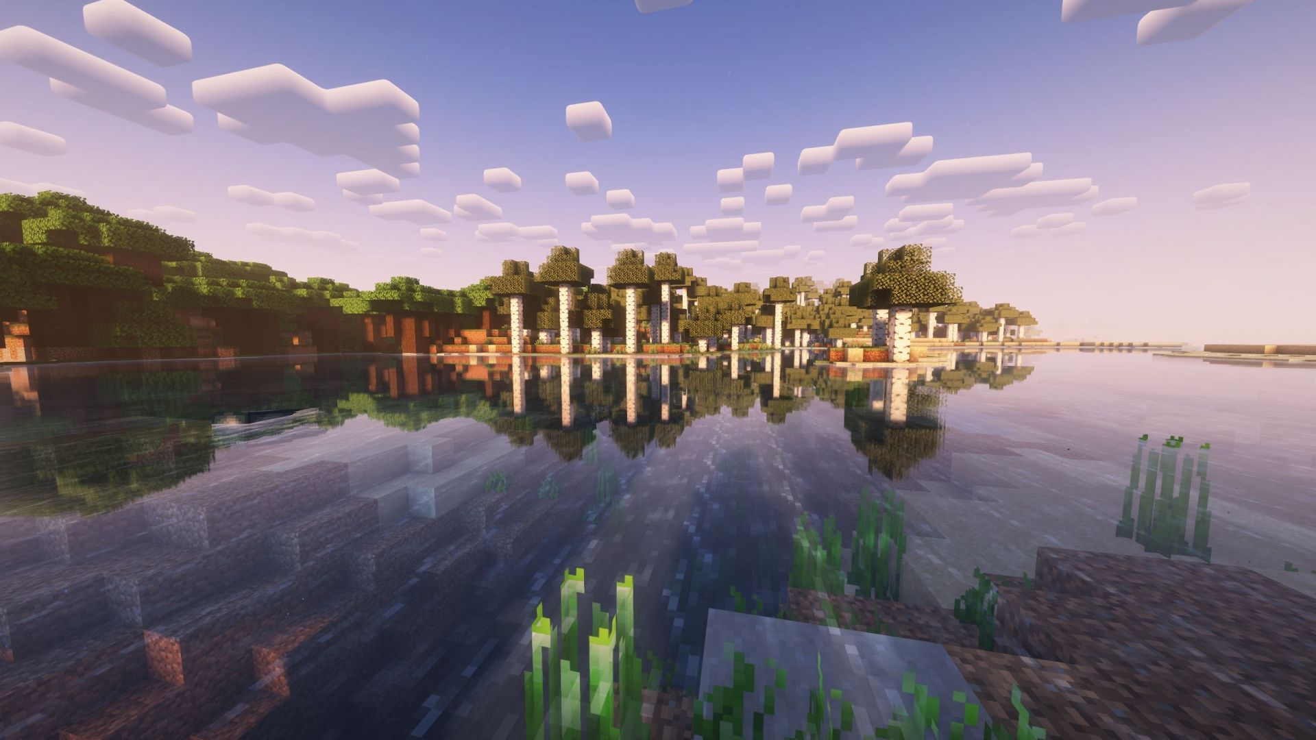 Complementary shader is arguably the best shader pack (Image via Sportskeeda Gaming || Mojang Studios)