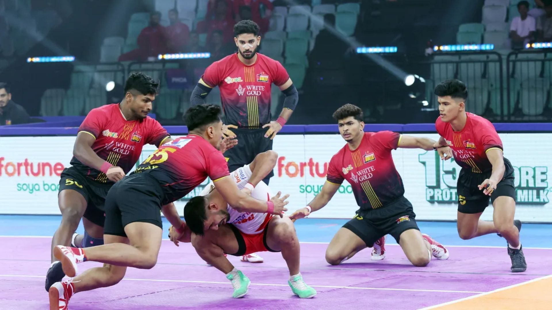 Bengaluru Bulls sealed their spot in the Top 4 (Image Credits: PKL)