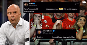“I can’t bare to watch him”, “This isn’t the same guy” - Fans in disbelief after watching Liverpool star struggle during 2-1 loss to Chelsea