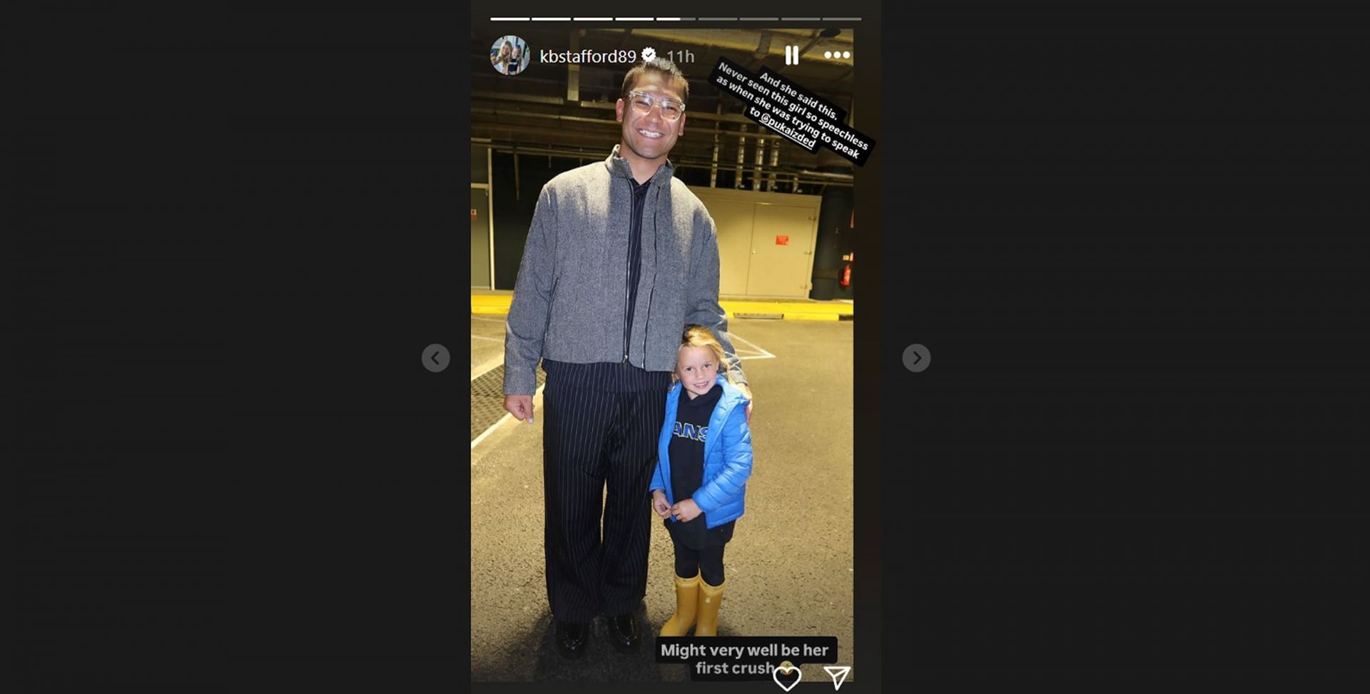 Matthew Stafford&#039;s wife Kelly hints at Puka Nacua being &#039;first crush&#039; of one of Rams QB&#039;s daughters/@kbstafford89