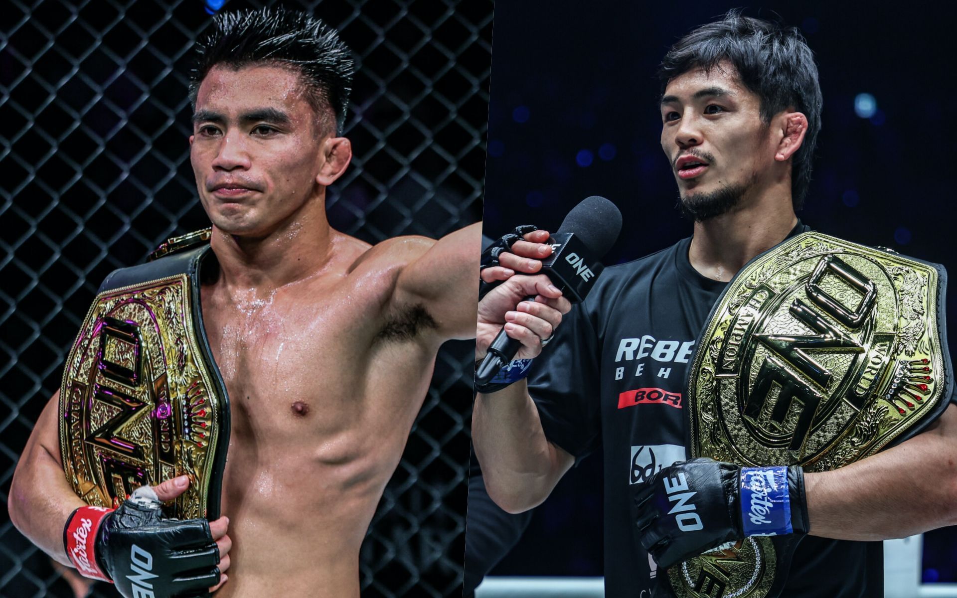 Joshua Pacio (L) and Yuya Wakamatsu (R) | Image by ONE Championship