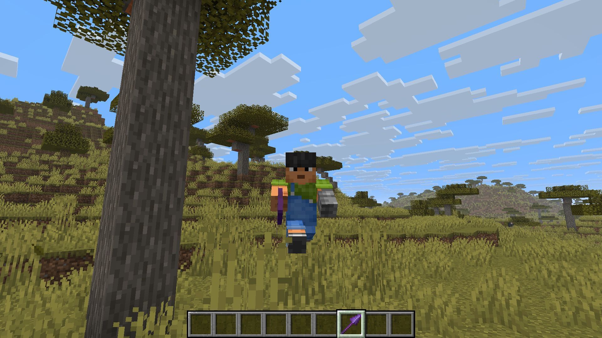 You can now dash in Minecraft (Image via Mojang)
