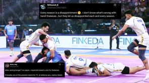 "We change coaches and chase star players" - Fans express disappointment as Tamil Thalaivas crash to fifth consecutive defeat in Pro Kabaddi 2025