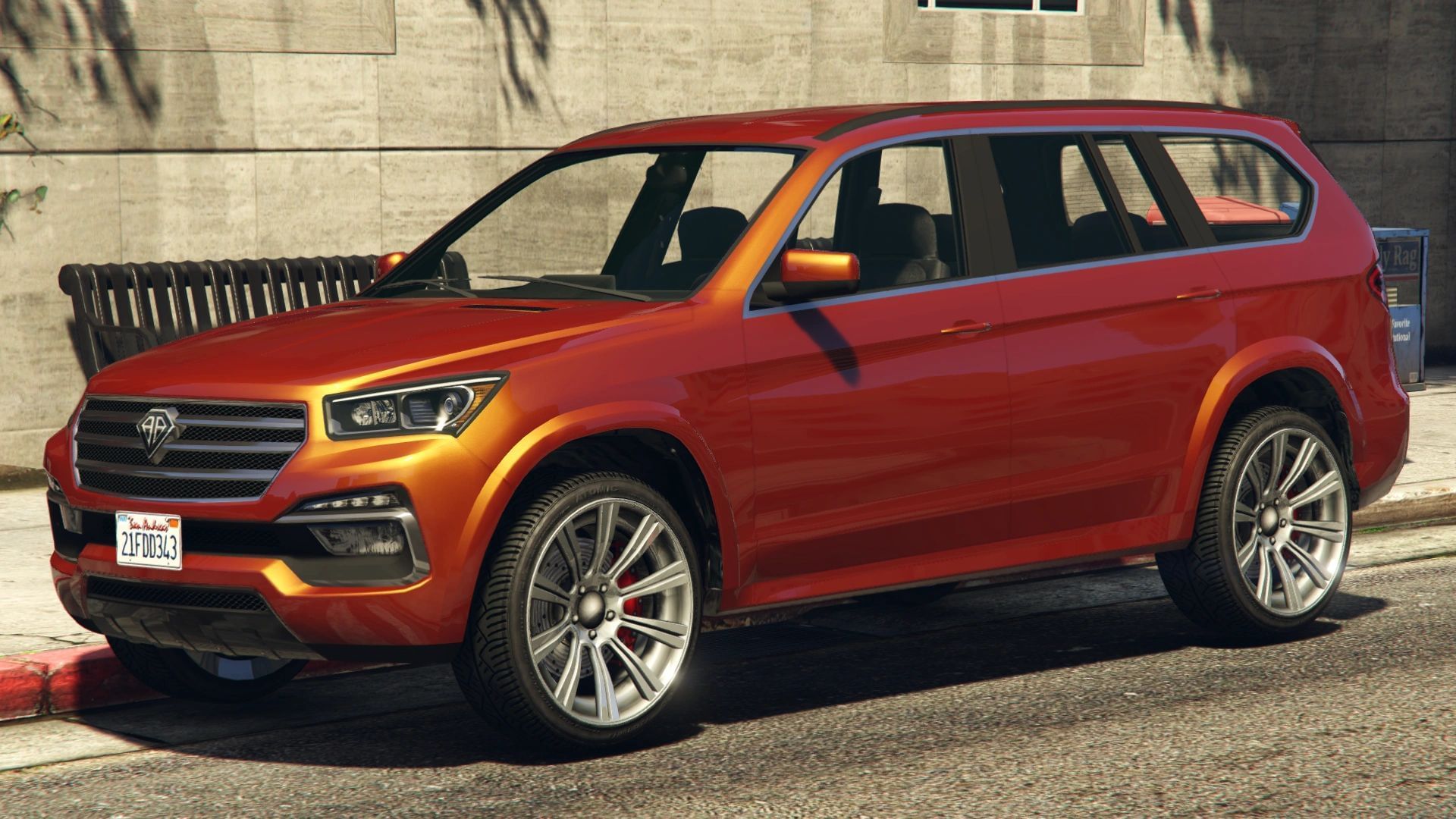 XLS is a parody version of the Mercedes-Benz GL-Class (Image via Rockstar Games // GTA Wiki)