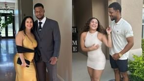 Otto Lopez's fiancee Marle Vasquez dons orange bikini in a mirror selfie after postpartum journey