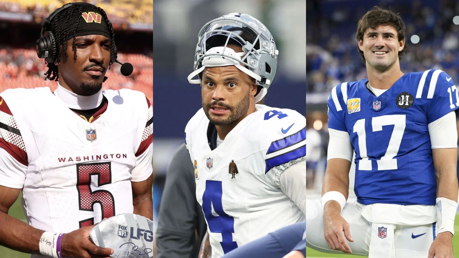Dak Prescott or Jayden Daniels or Daniel Jones Week 6 Start 