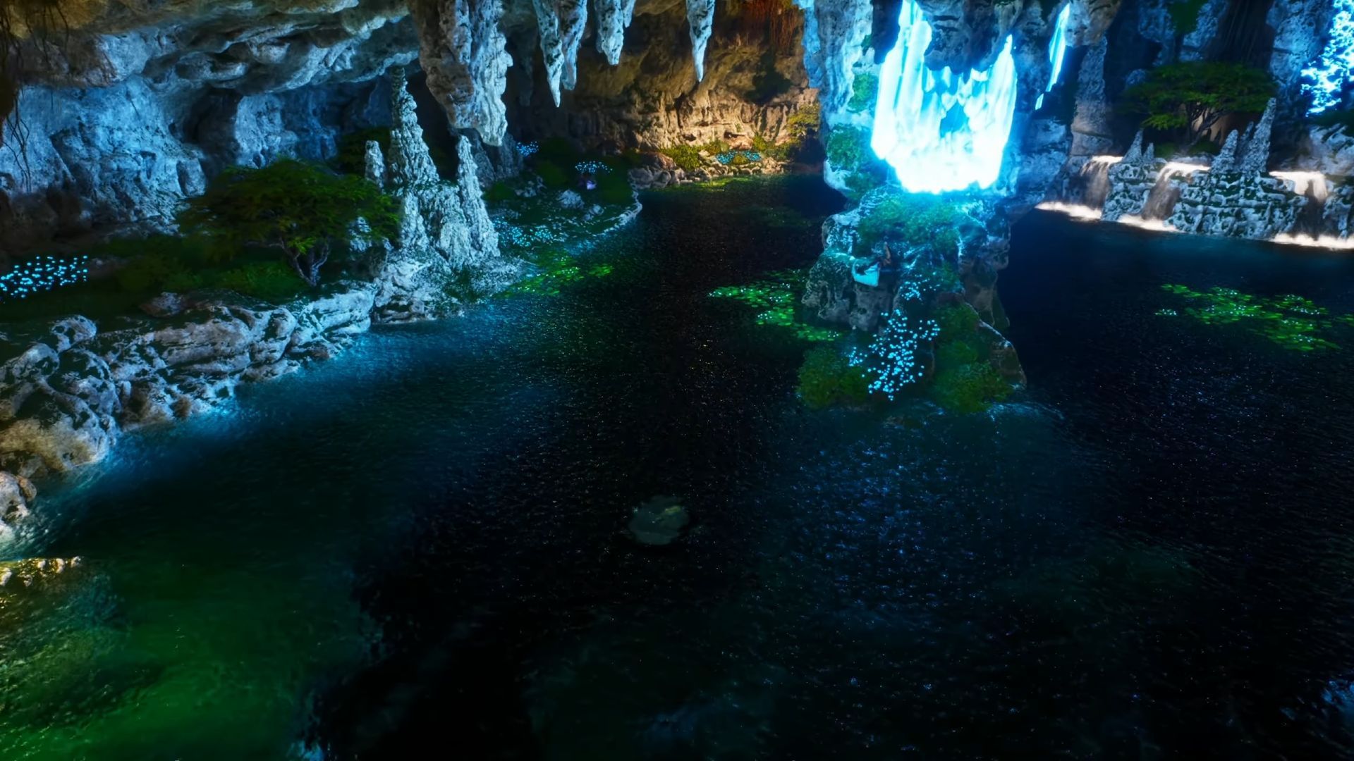 Look for a giant glowing crystal (Image via Studio Wildcard | YouTube/Jonna-X)
