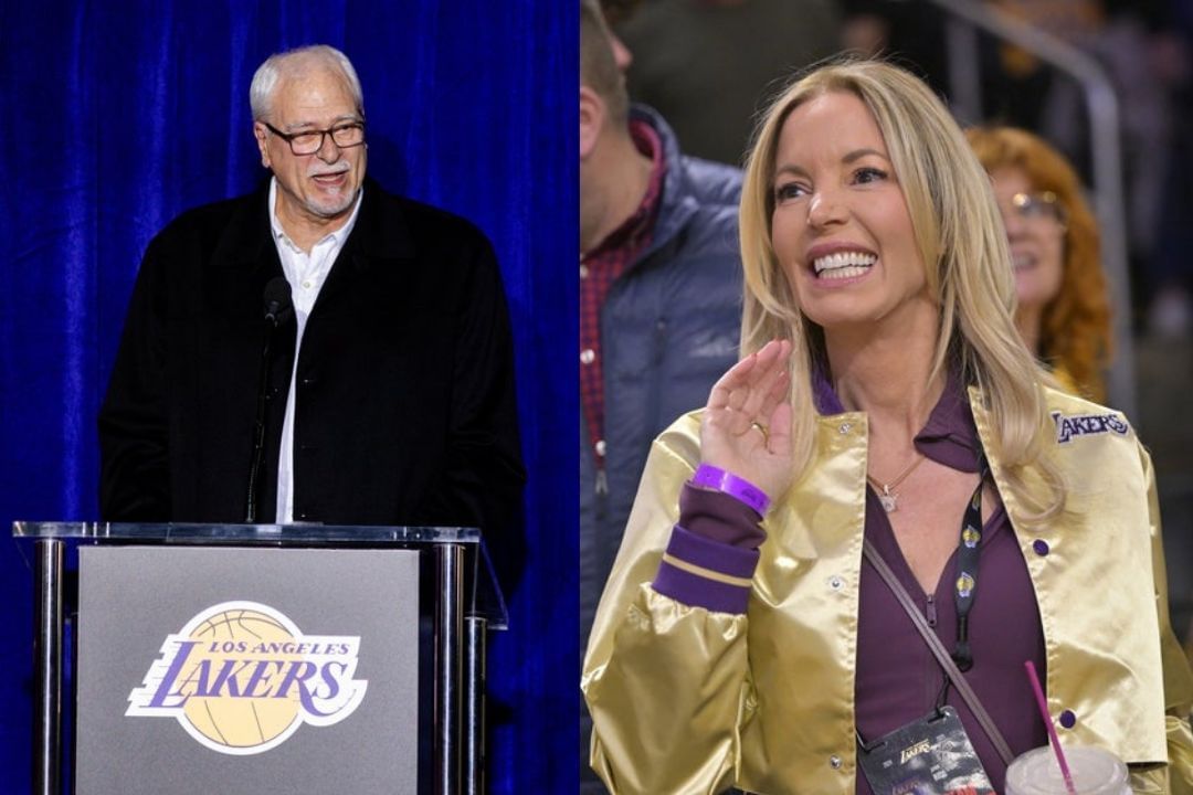 &quot;She Got Pressure From the League&quot; - Phil Jackson Makes Explosive Claim About NBA Interference Ruining His Engagement with Jeanie Buss (Source: Imagn)
