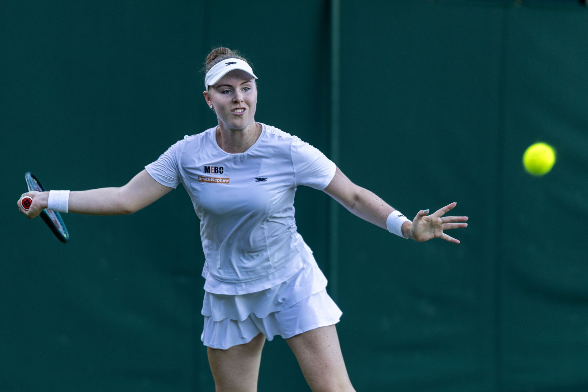 Talia Gibson na Wimbledonu 2025. (Foto: Getty)
