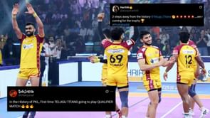 "We are here to rule" - Thrilled fans react as Telugu Titans enter Pro Kabaddi 2025 Qualifier 2 with solid win over Patna Pirates