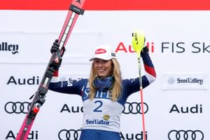 "A girl can never have too many Superstars"- Mikaela Shiffrin excitedly shows off her new Adidas kicks ahead of 2025-26 season