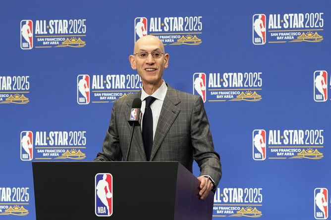 "Don't want to share?" - WNBPA calls out Adam Silver over NBA Commissioner's wavering response on revenue split for WNBA players amid CBA chaos