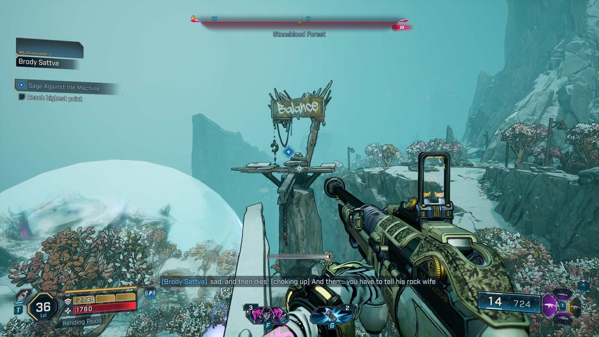A simple platforming challenge awaits (Image via 2K)