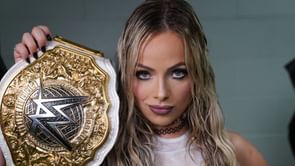 Liv Morgan receives an "I love you" message from current WWE champion