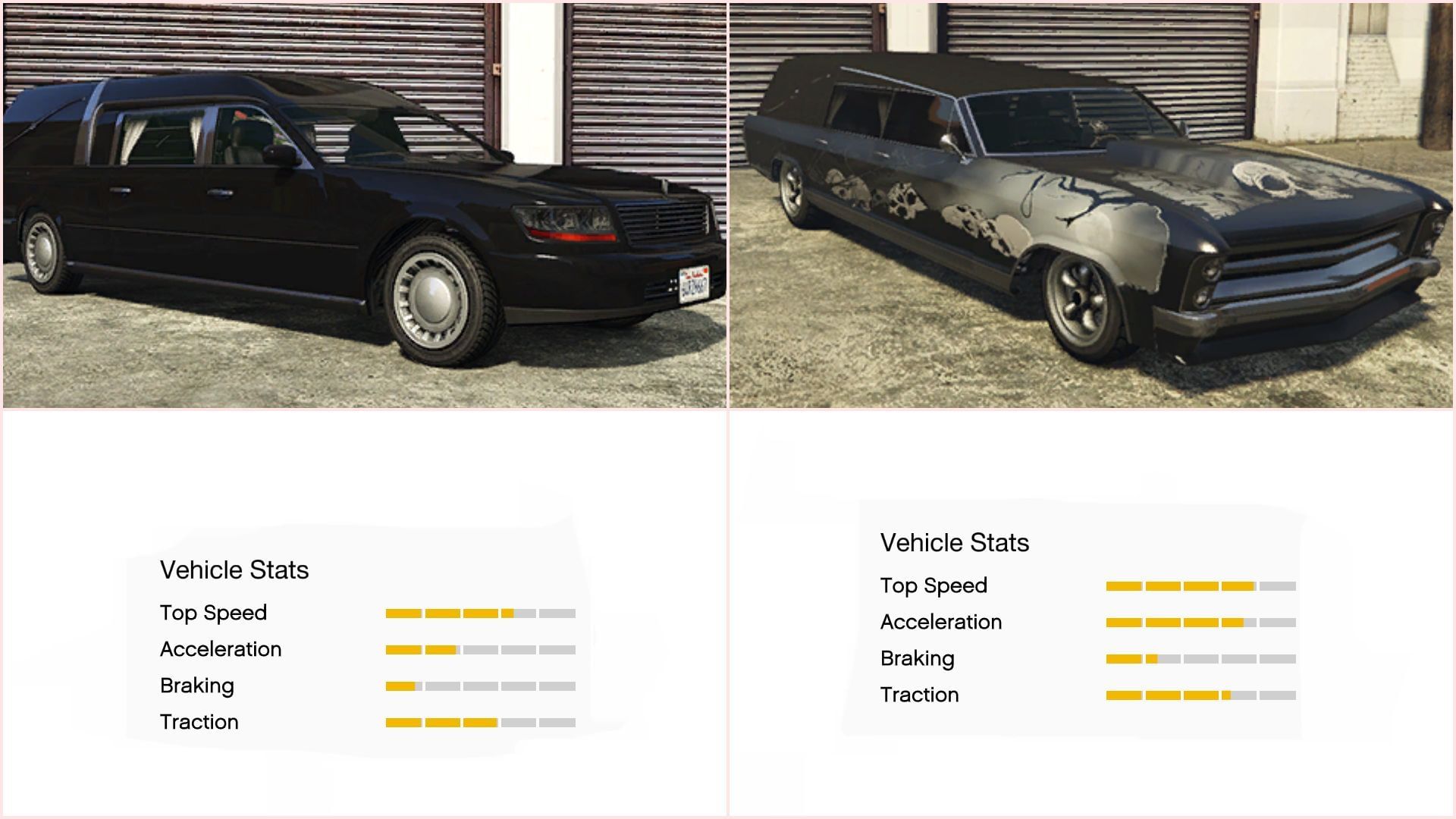 The Lurcher has better performance compared to Romero Hearse (Image via Sportskeeda Gaming // Rockstar Games)