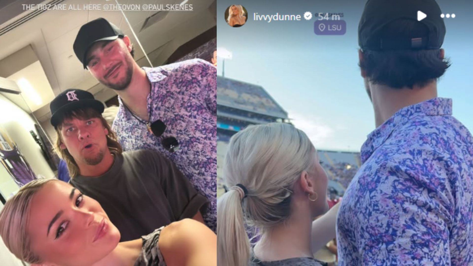 Screengrab of Olivia Dunne&#039;s Instagram stories [Image Source : Olivia Dunne&#039;s Instagram]