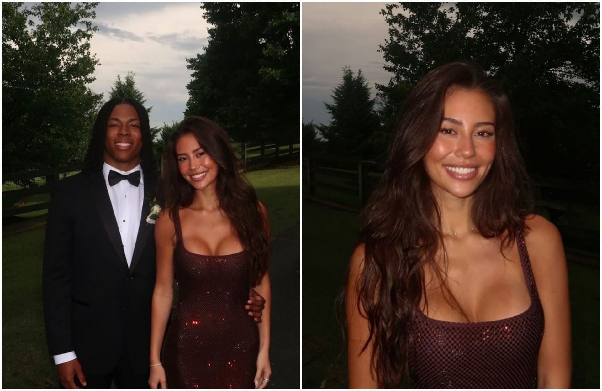Jahmyr Gibbs&rsquo; GF Nicole Anderson