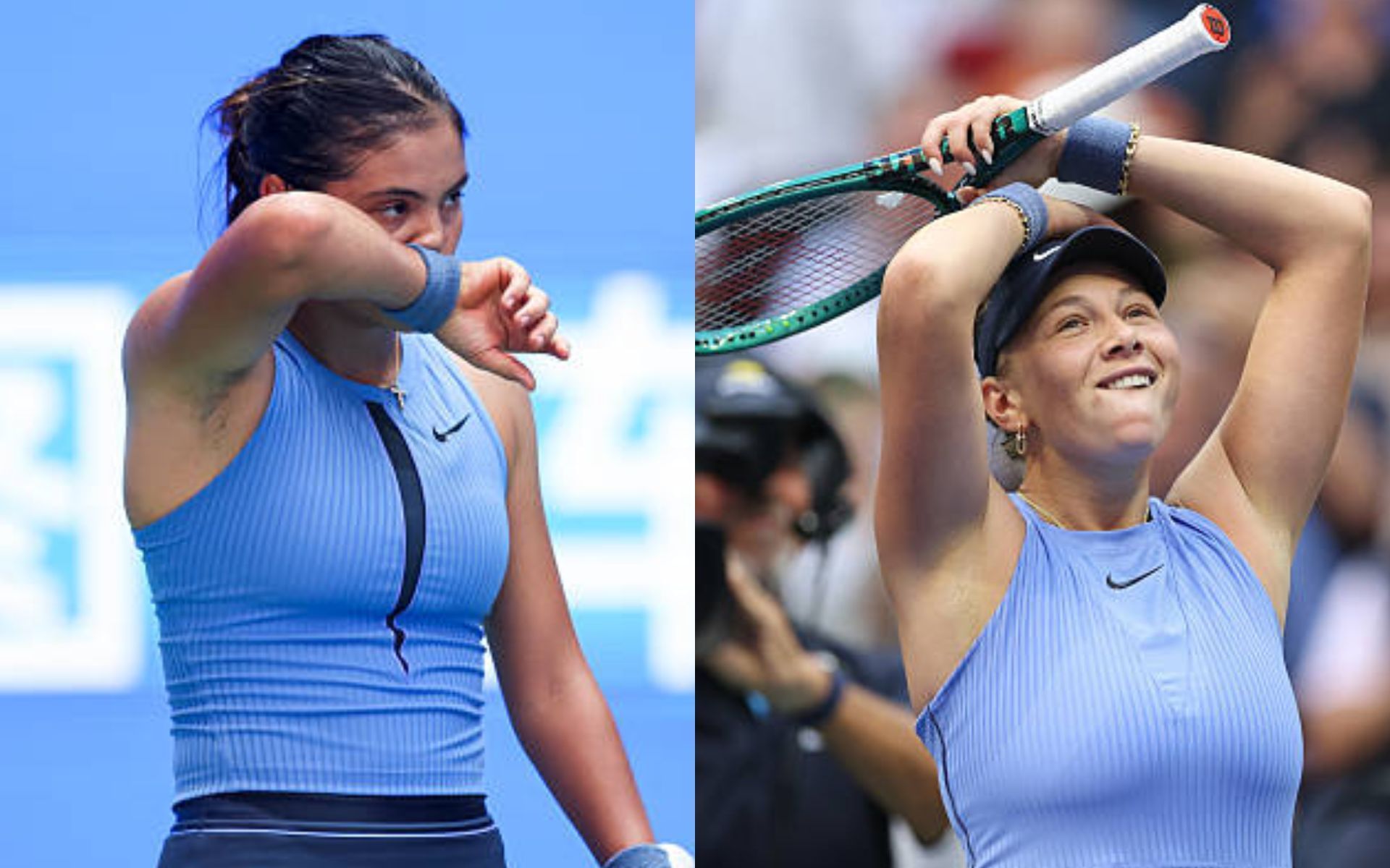 Emma Raducanu, Amanda Anisimova - Image Source: Getty