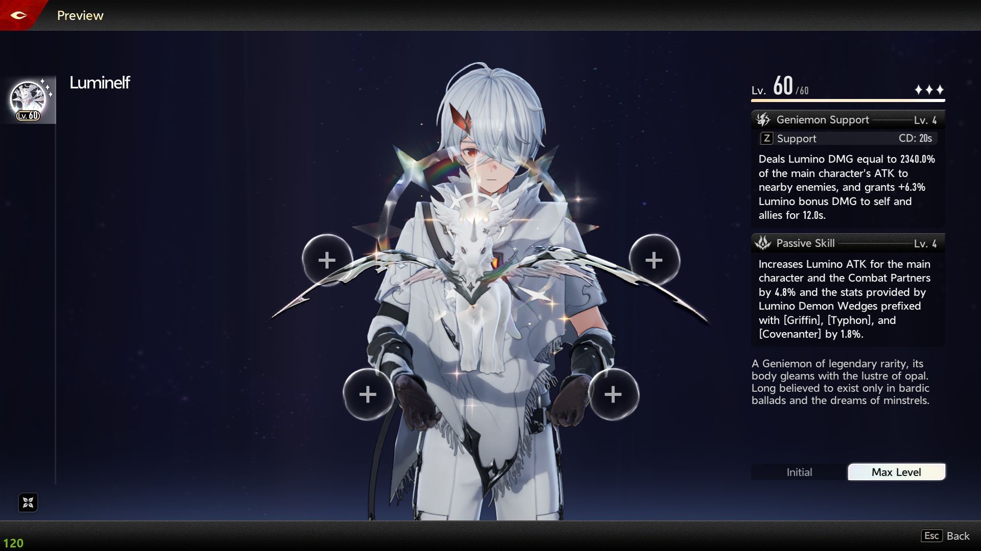 Luminelf je dobrý Geniemon pre Lady Nifle (obrázok cez Pan Studio)